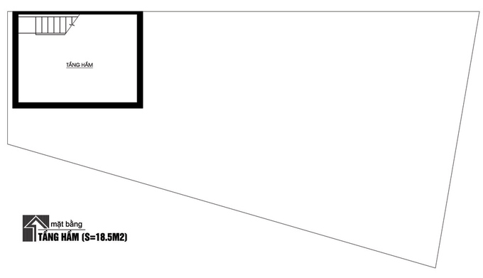 Nhà phố 2 tầng không sơn trát ở Vĩnh Phúc (13)