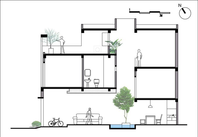 Nhà phố 3 tầng 52 m2 ở Hải Dương (15)