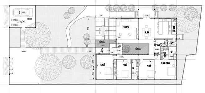 Ngôi nhà đẹp 1 tầng có sân vườn rộng “vạn người mê” ở Đồng Tháp - Nhà Đẹp Số (12)