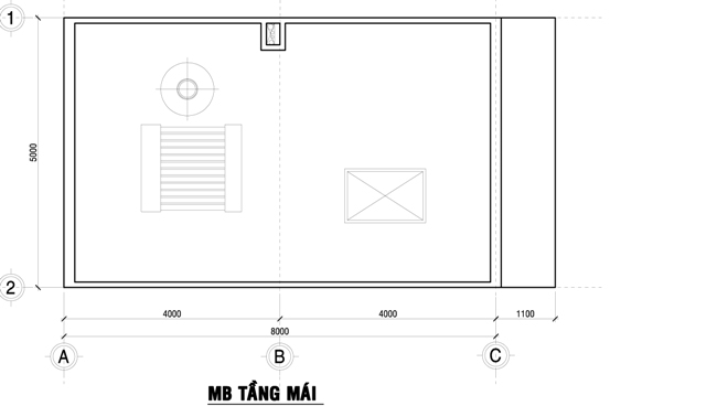 Xây nhà phố đẹp 80 m2 hiện đại hết 1 tỷ đồng ở Sài Gòn - Nhà Đẹp Số (15)