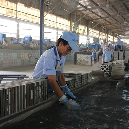 Quy trình sản xuất gạch bông - Nhà Đẹp Số (4)