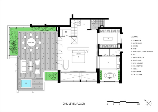 Ngắm mãi không chán căn hộ penthouse 250 m2 nằm trong khu đô thị Ecopark, Hà Nội - Nhà Đẹp Số (20)