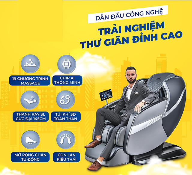 #9+ Ghế Massage Gia Đình Trang Trí Nội Thất Đẹp, Đáng Mua Nhất 29